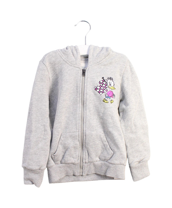 A Grey Sweatshirts from Diesel in size 3T for girl. (Front View)