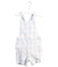 A Blue Overall Shorts from Petit Bateau in size 12-18M for neutral. (Front View)