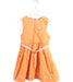 A Orange Sleeveless Dresses from Sergent Major in size 3T for girl. (Front View)