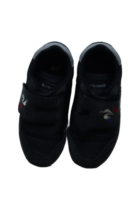 A Black Sneakers from Le Coq Sportif in size 5T for boy. (Back View)