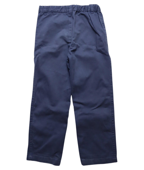 A Blue Casual Pants from The Little White Company in size 4T for boy. (Back View)