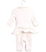 A White Jumpsuits from Nicholas & Bears in size 3-6M for girl. (Back View)