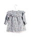 A Grey Long Sleeve Dresses from Newbie in size 3-6M for girl. (Back View)