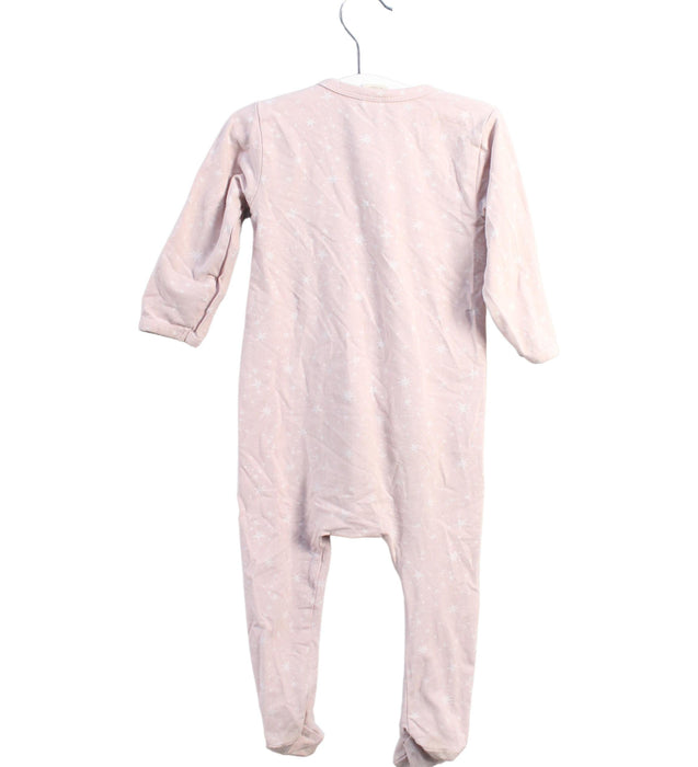 A Pink Onesies from Nature Baby in size 6-12M for girl. (Back View)