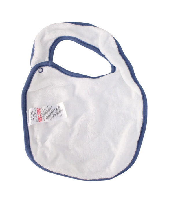 A White Bibs from The Little White Company in size O/S for neutral. (Back View)