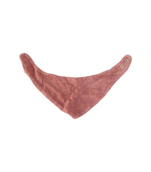 A Pink Bibs from Nature Baby in size O/S for neutral. (Front View)