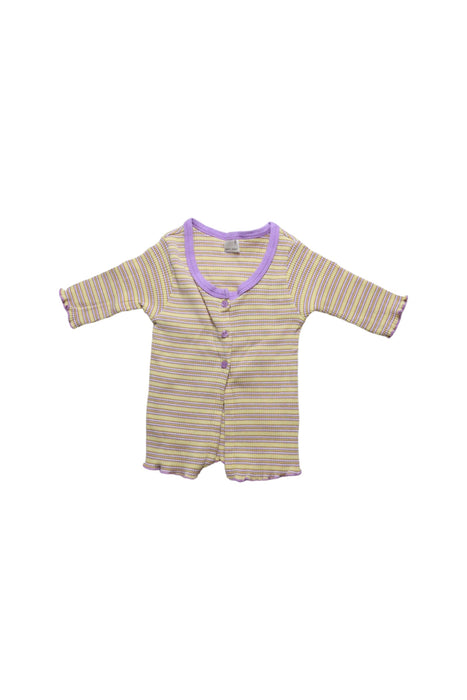 A Yellow Short Sleeve Tops from Petit Main in size 2T for girl. (Front View)