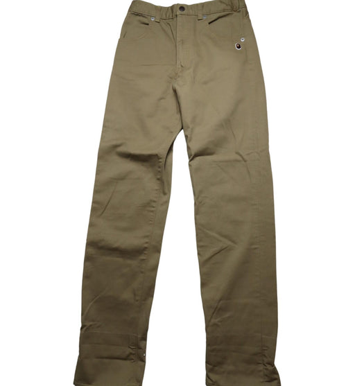 A Brown Casual Pants from BAPE KIDS in size 11Y for boy. (Front View)