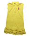 A Yellow Short Sleeve Dresses from Ralph Lauren in size 6T for girl. (Front View)