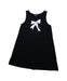 A Black Sleeveless Dresses from Agnes b. in size 6T for girl. (Front View)