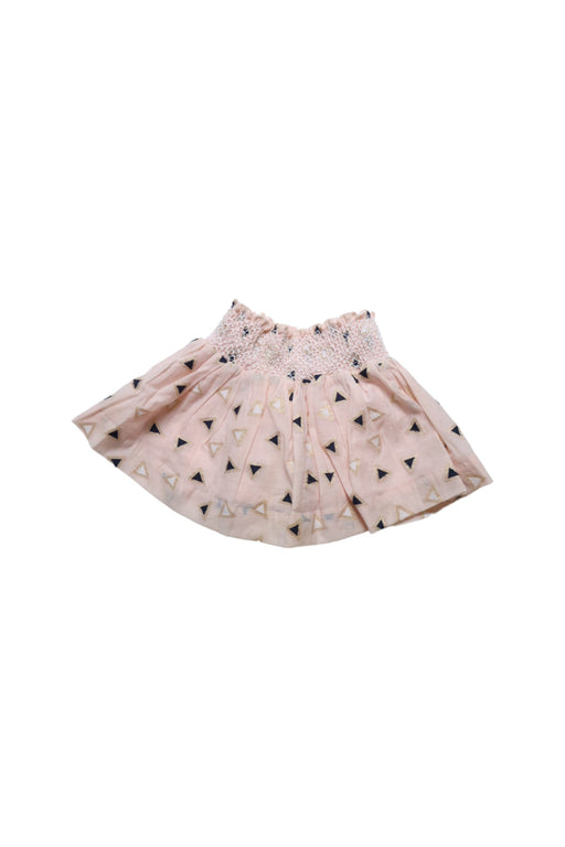 A Pink Short Skirts from Seed in size 4T for girl. (Front View)