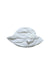 A White Sun Hats from Janie & Jack in size 4T for girl. (Front View)