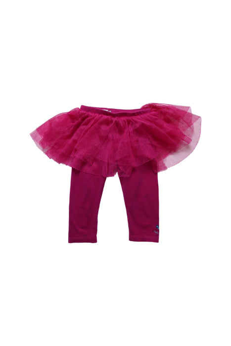 A Pink Leggings from Catimini in size 6-12M for girl. (Front View)