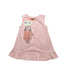 A Pink Sleeveless Dresses from Momonittu in size 3-6M for girl. (Front View)