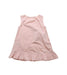 A Pink Sleeveless Dresses from Momonittu in size 3-6M for girl. (Back View)