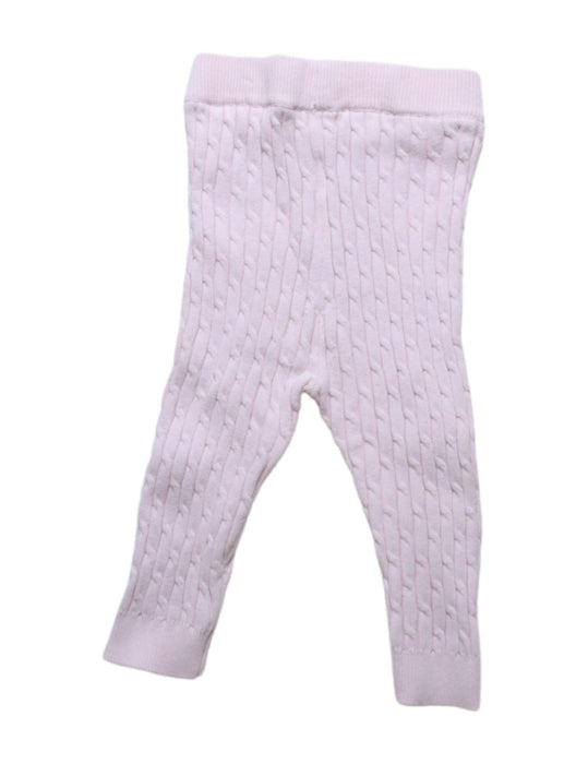 A Pink Casual Pants from Seed in size 6-12M for girl. (Back View)