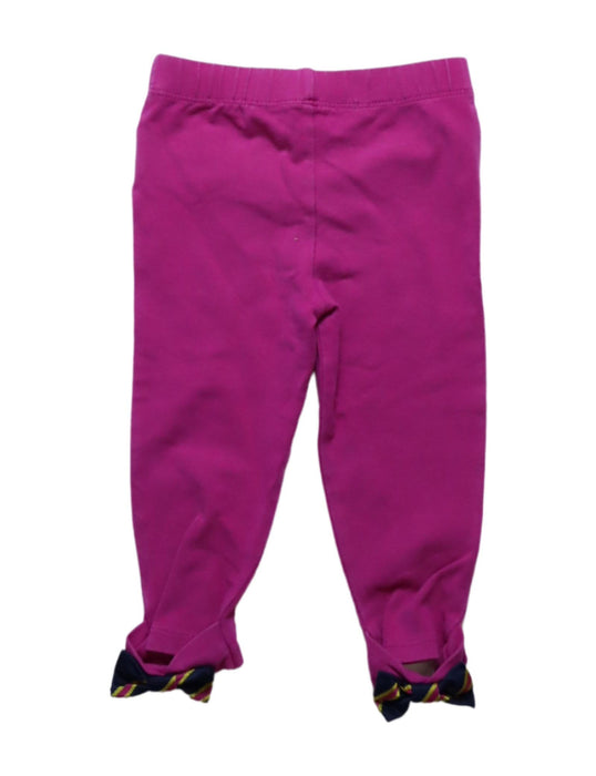 A Pink Leggings from Ralph Lauren in size 6-12M for girl. (Back View)