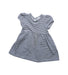 A Navy Short Sleeve Dresses from Seed in size 6-12M for girl. (Front View)