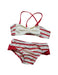 A Red Bikinis from Chicco in size 6-12M for girl. (Front View)