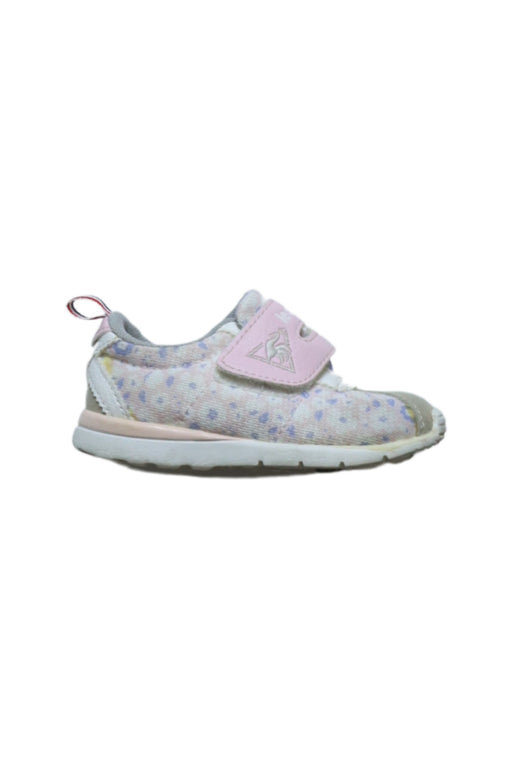 A Pink Sneakers from Le Coq Sportif in size 12-18M for girl. (Front View)