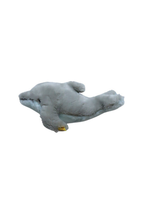 A Grey Soft Toys from Steiff in size O/S for neutral. (Front View)