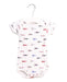 A White Bodysuits from Petit Bateau in size 0-3M for neutral. (Front View)