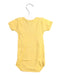 A Yellow Bodysuits from Petit Bateau in size 0-3M for neutral. (Back View)