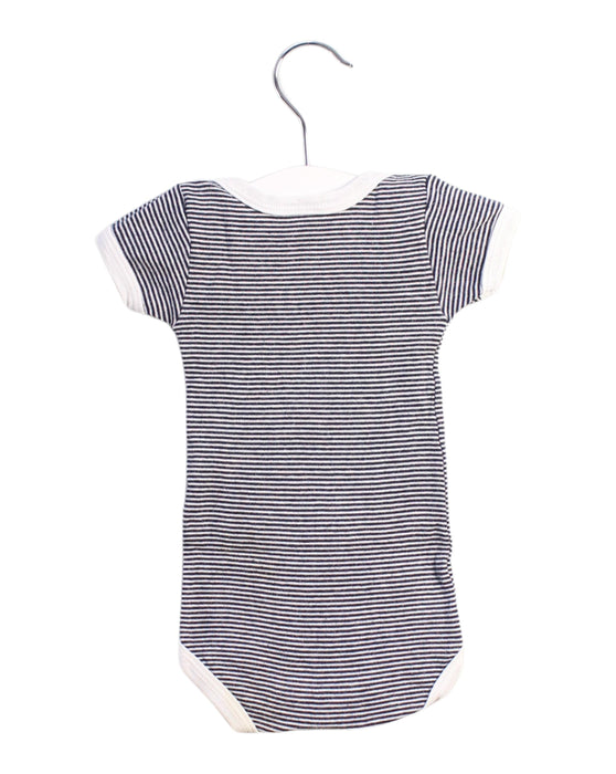 A Blue Bodysuits from Petit Bateau in size 0-3M for neutral. (Back View)