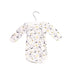 A White Long Sleeve Bodysuits from Petit Bateau in size 0-3M for boy. (Back View)