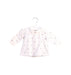 A White Long Sleeve Tops from Bout'Chou in size 0-3M for girl. (Front View)