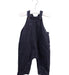 A Blue Long Overalls from Bout'Chou in size 0-3M for boy. (Front View)