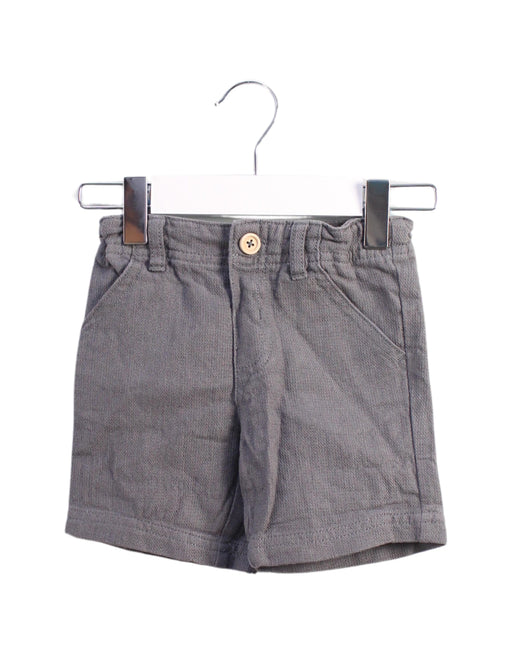 A Grey Shorts from Bout'Chou in size 6-12M for boy. (Front View)