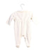 A White Onesies from Cyrillus in size 0-3M for girl. (Back View)