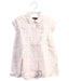 A White Short Sleeve Dresses from Burberry in size 6-12M for girl. (Front View)