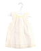 A White Short Sleeve Dresses from Bonpoint in size 0-3M for girl. (Front View)