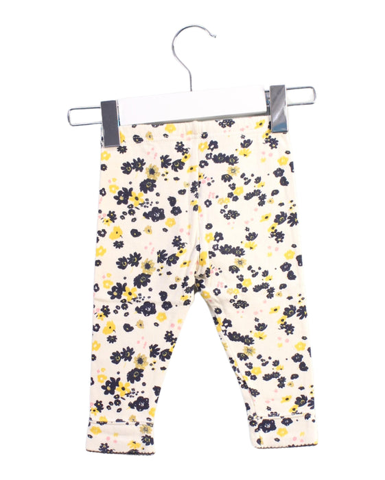 A Multicolour Casual Pants from Petit Bateau in size 3-6M for girl. (Back View)