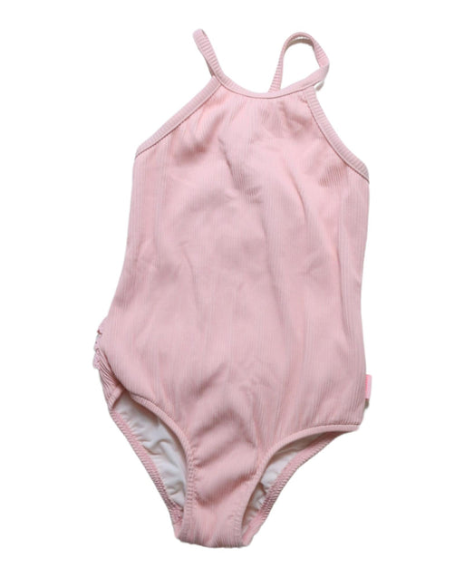 A Pink Swimsuits from Seafolly in size 4T for girl. (Front View)