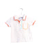 A White Short Sleeve Polos from Jacadi in size 2T for boy. (Front View)