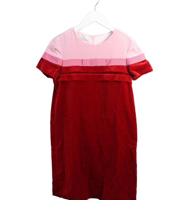 A Red Short Sleeve Dresses from I Pinco Pallino in size 12Y for girl. (Front View)