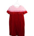 A Red Short Sleeve Dresses from I Pinco Pallino in size 12Y for girl. (Front View)