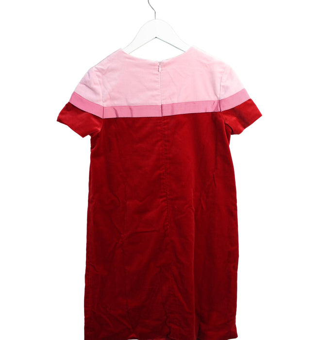 A Red Short Sleeve Dresses from I Pinco Pallino in size 12Y for girl. (Back View)