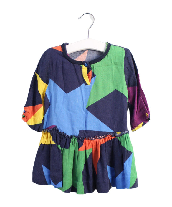 A Multicolour Long Sleeve Dresses from Stella McCartney in size 2T for girl. (Front View)