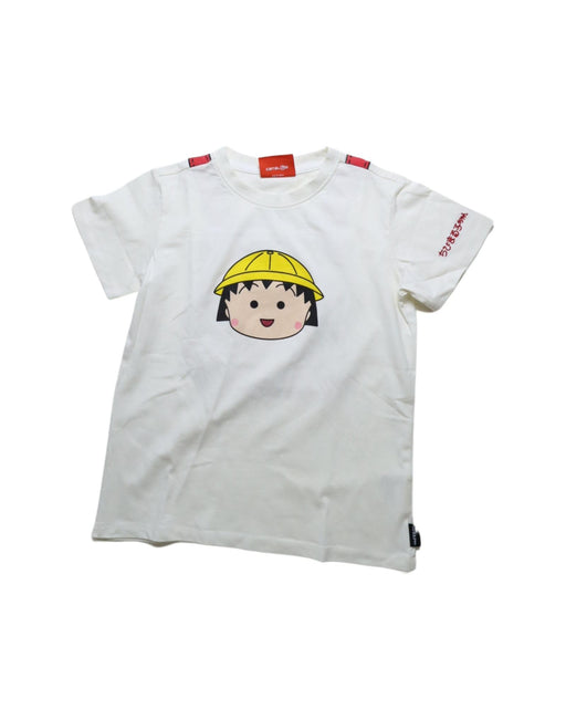 A White Short Sleeve T Shirts from Catalog in size 7Y for girl. (Front View)