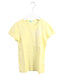 A Yellow Short Sleeve Tops from Hakka in size 10Y for girl. (Front View)