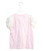 A Pink Short Sleeve Tops from Hakka in size 10Y for girl. (Back View)