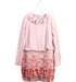 A Pink Long Sleeve Dresses from I Pinco Pallino in size 12Y for girl. (Front View)