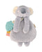 A Grey Soft Toys from Itzy Ritzy in size O/S for neutral. (Front View)