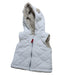 A Blue Outerwear Vests from The Little White Company in size 6-12M for neutral. (Front View)