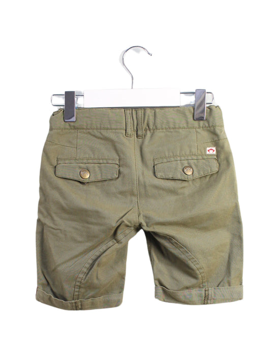 A Green Shorts from Appaman in size 3T for boy. (Back View)