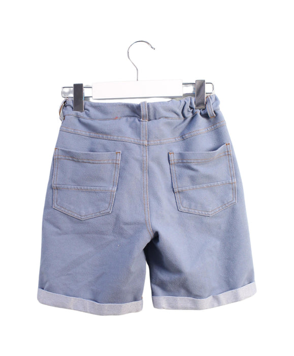 A Blue Shorts from Chickeeduck in size 5T for boy. (Back View)